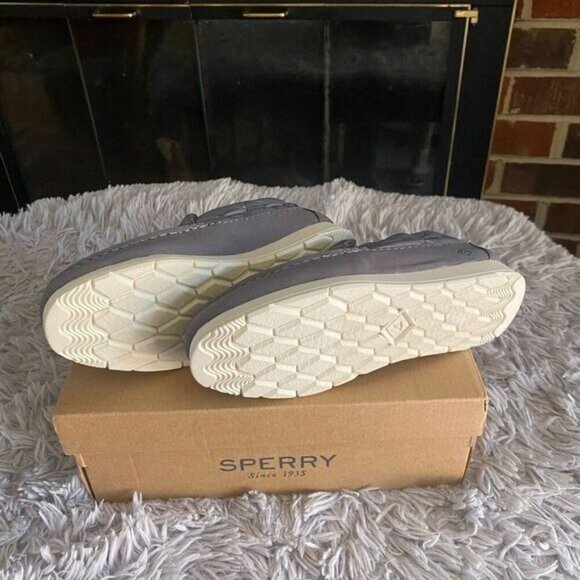 Sperry Women’s Slip On Shoes Lightweig Gray Size 7.5 M Comfort Soft Sneakers - Picture 4 of 16